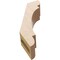 Ekena Millwork 3-inch W x 8-inch D x 12-inch H Olympic Rough Cedar Woodgrain TimberThane Knee Brace, Primed BRCUR03X08X12OLYRCPR - alternate 6